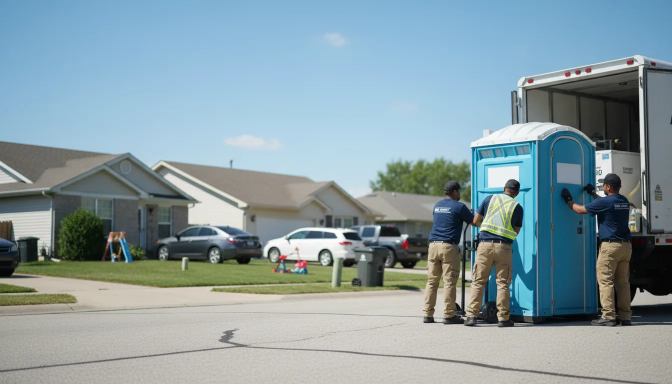 Standard Porta Potty Rentals in Hopedale, IL near me